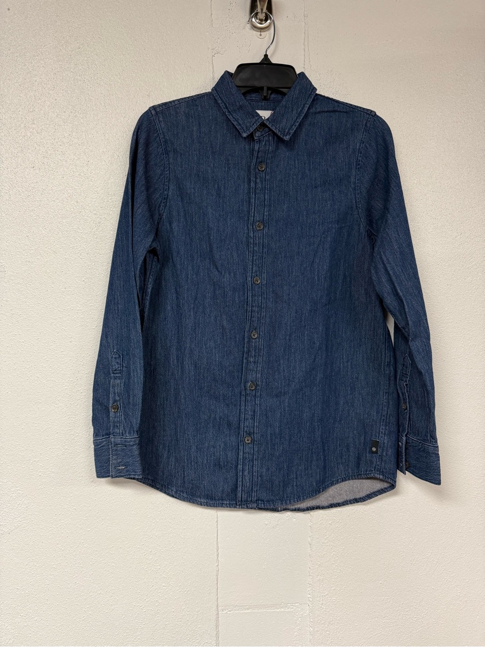 Ag Adriano Goldschmied Indigo Denim Button-Up Shirt